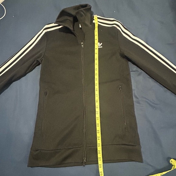 ADIDAS ORIGINALS MEN'S FIREBIRD TRACK TOP JACKET BLACK WHITE TREFOIL Small - Picture 5 of 9